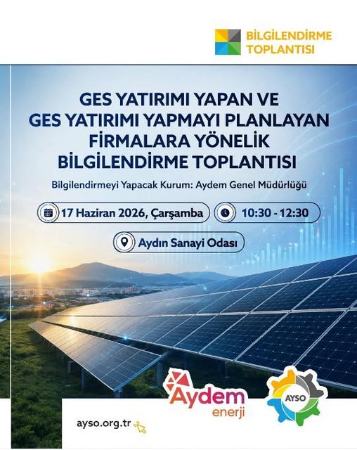GES Bilgilendirme Toplantısı