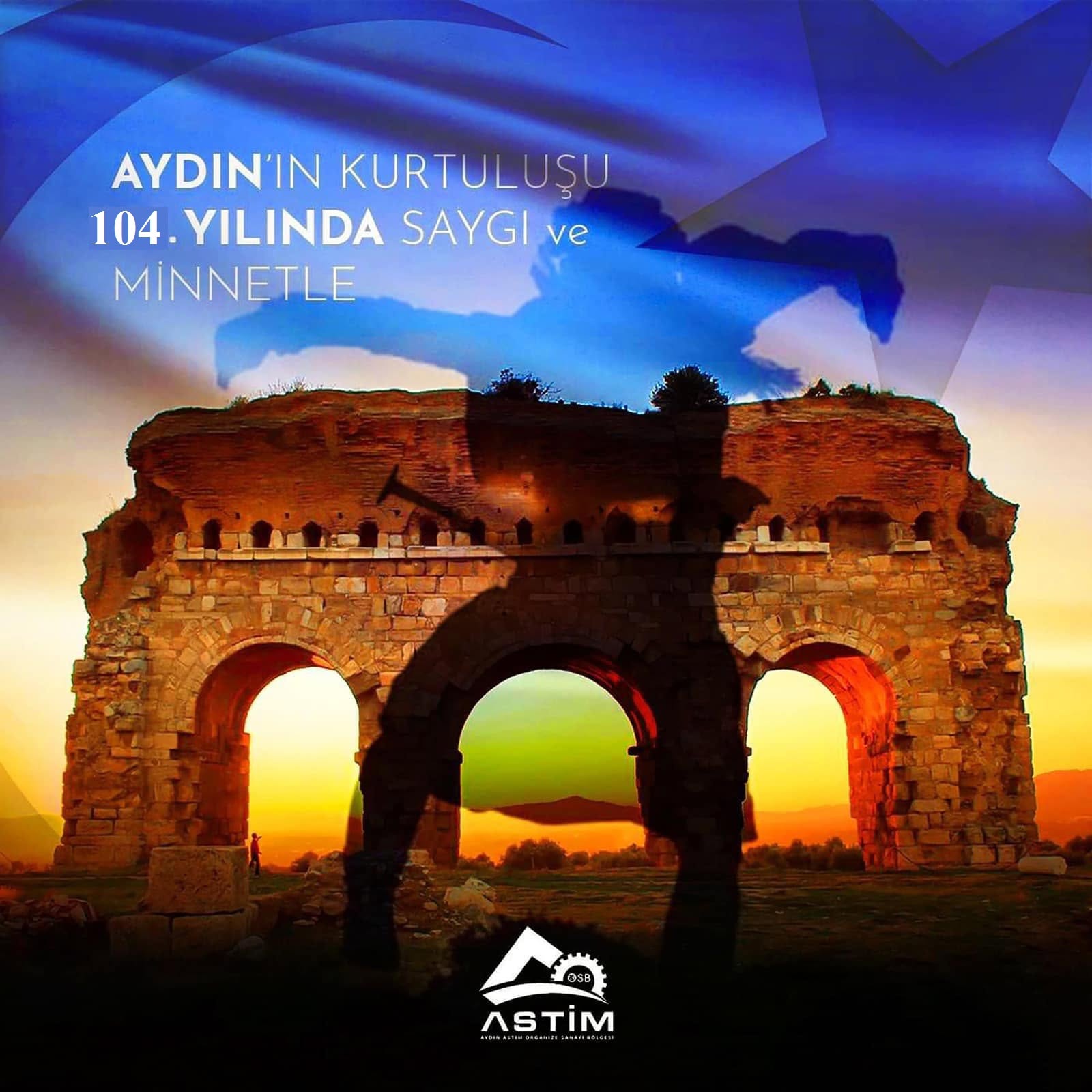 Milli Mücadele meşalesinin ilk yakıldığı, milli ruhun canlandırıldığı, efeler diyarı Aydın’ımızın düşman işgalinden kurtuluşunun 104. Yıldönümü kutlu olsun.